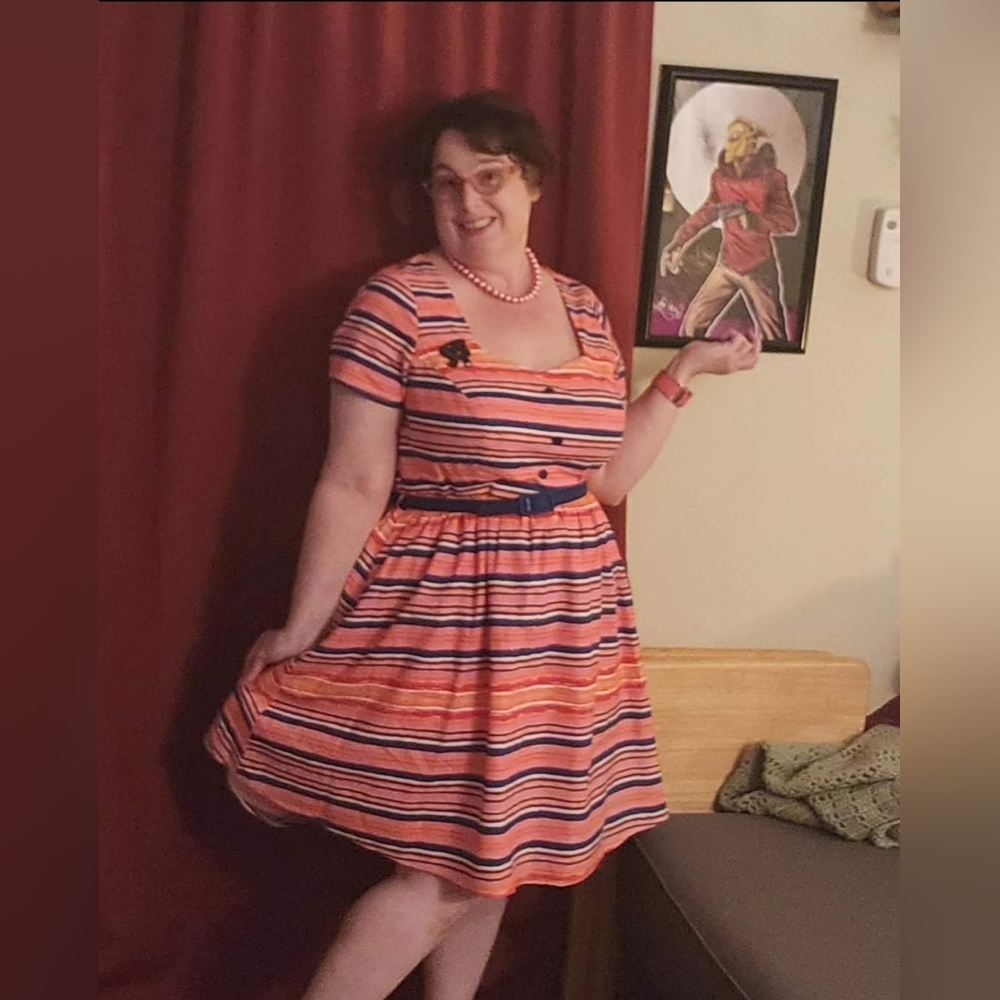 ModCloth Retro Midi Dress